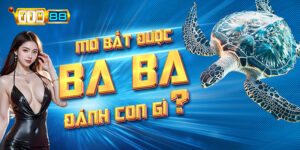 Mơ bắt được ba ba đánh con gì?